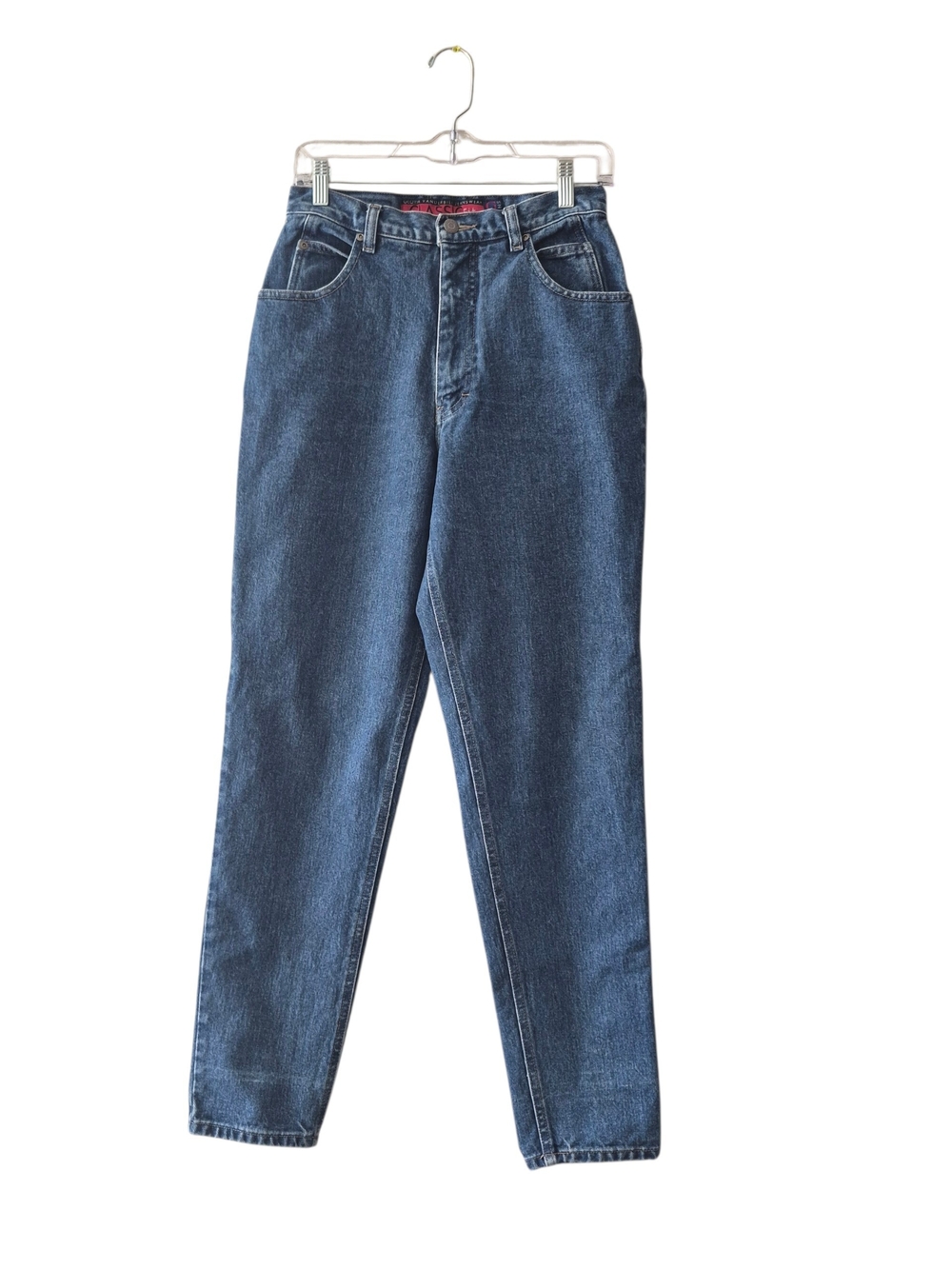 Gloria Vanderbilt Mom Jeans Women's Size 8 Medium Wash Vintage High Rise 90s